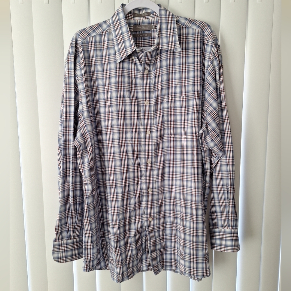 Daniel Cremieux Plaid Button Front Shirt